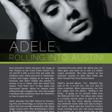 Applause - Adele Editorial