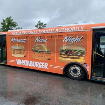 Whataburger Bus Wraps