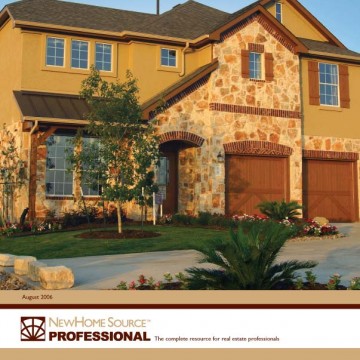 New Home Source Professional - Monthly Real Estate Catalog