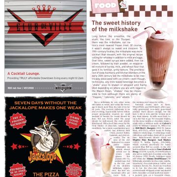 The Onion AVClub Editorial Layout - Milkshake